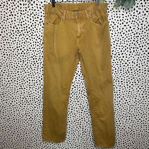 🌙AEO Khaki slim straight jeans